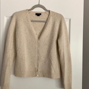 Cashmere, silk and wool sweater